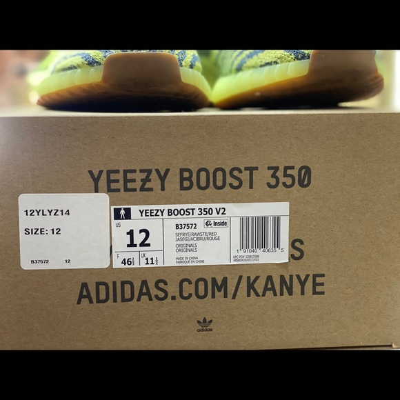 yeezy yellow footlocker